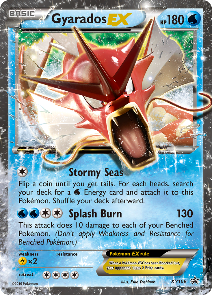 XY Promo Gyarados EX #106